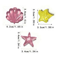 24Pcs Reusable Ice Cube Summer Colorful Outdoor Cute Star Shaped Cooling Ice Cube Mold Home Bar Whiskey Bubble Beverage Tool Oasis Select 24Pcs Random