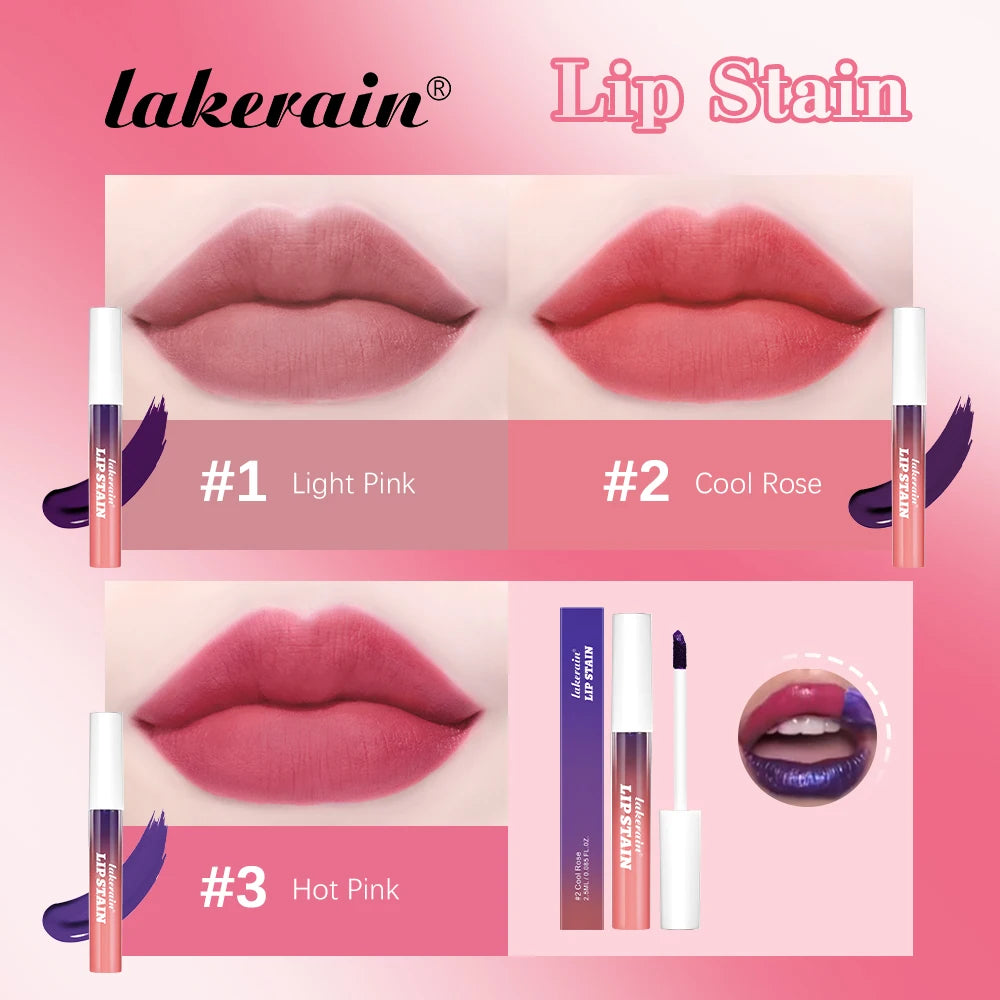 3pcs/set Lip Stain Peel Off And Reveal Long Lasting Waterproof Pink Lip Tint Transfer Proof Natural Lip Stain Tear Off Lip Gloss Oasis Select