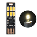 POCKETMAN USB Card Light – 6 LED Mini Pocket Night Light 5V