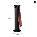 Large Capacity Coffee Knock Bucket with Towels Standing Tall Espresso Coffee Grounds Container Floor Collector Trash Can Oasis Select D