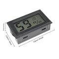 Mini Digital LCD Indoor Convenient Temperature Sensor Humidity Meter Thermometer Hygrometer Gauge Digital Thermometer Oasis Select Default Title