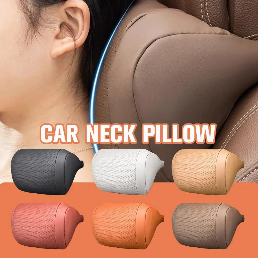3D Memory Foam Car Neck Pillow – Universal Headrest Support