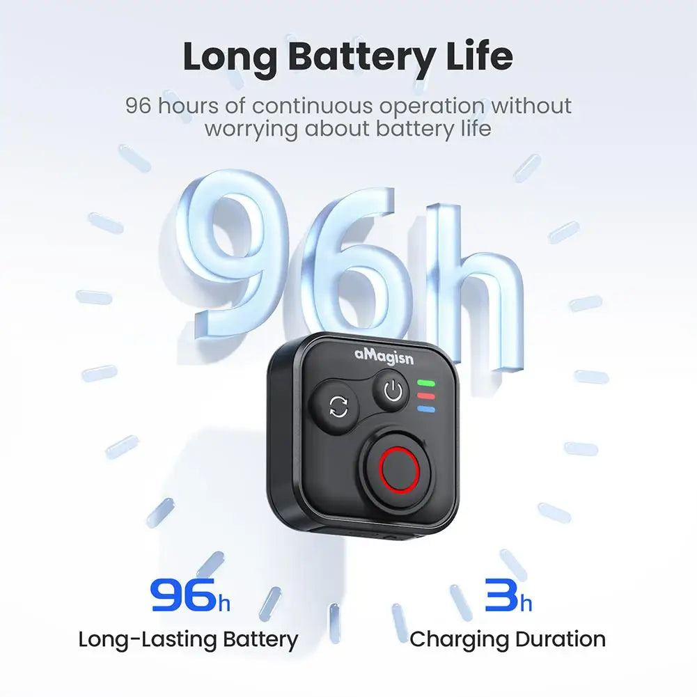 Bluetooth Remote for Insta360 – 50m Range, iOS & Android