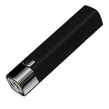 Super Bright LED Flashlight USB Rechargeable 18650Battery Led Torch for Night Riding Camping Hunting Outdoor Waterpr Flash Light Oasis Select 81025 Black shell