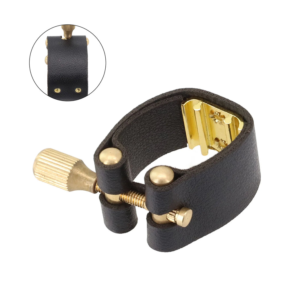 Alto Saxophone Ligature Clamp Mouthpiece Clip Mouthpiece Protection For Musical Accessories Bakelite Flute For Jiaomu Flute Head Oasis Select