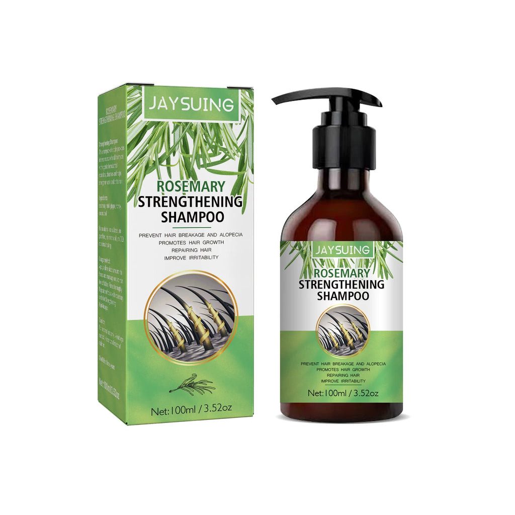 Rosemary Shampoo Anti Hair Loss Fluffy Hair Oil Control Nourishing Repair Dry Frizzy Damaged Hair Strengthening Roots Shampoo Oasis Select 100ml boxed