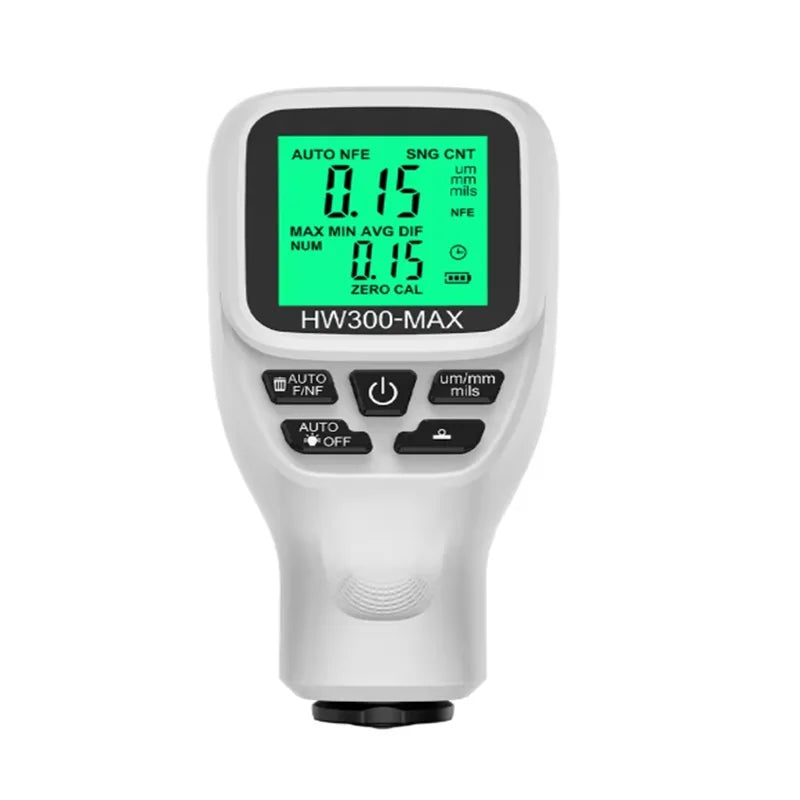  HW300-MAX Car Coating Thickness Gauge 0-2000UM Car Paint Film Thickness Tester Paint DFT Measuring Meter Cars Measuring Tools Oasis Select