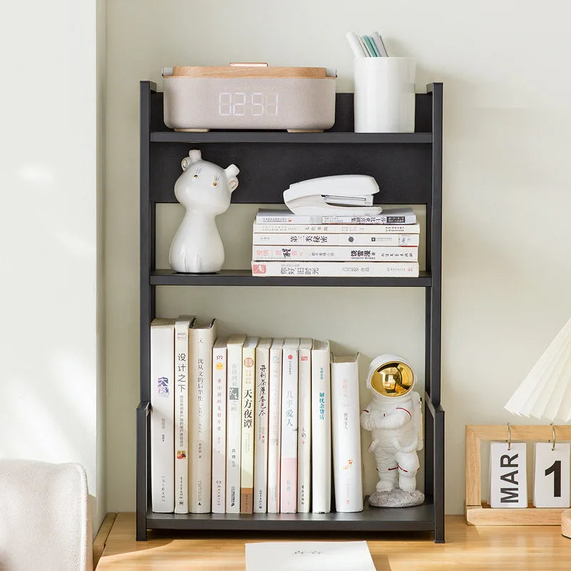 Bookshelf Simple desk shelf Children's combination book Desktop storage Student dormitory small bookcase Simple and modern Oasis Select