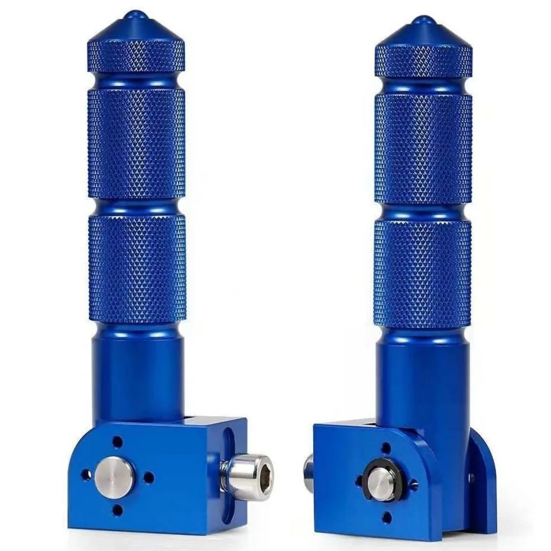 Modified motorcycle, scooter, electric bike accessories, aluminum alloy CNC middle folding pedal, front and rear pedals Oasis Select 4