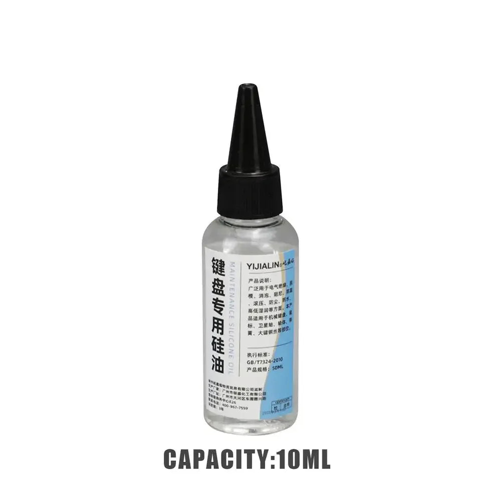 Special Silicone Oil for Mechanical Keyboard Grease Satellite Shaft Opener Spring Shaft Lubricant Kit Dry Film Lubricant Oasis Select 10ml