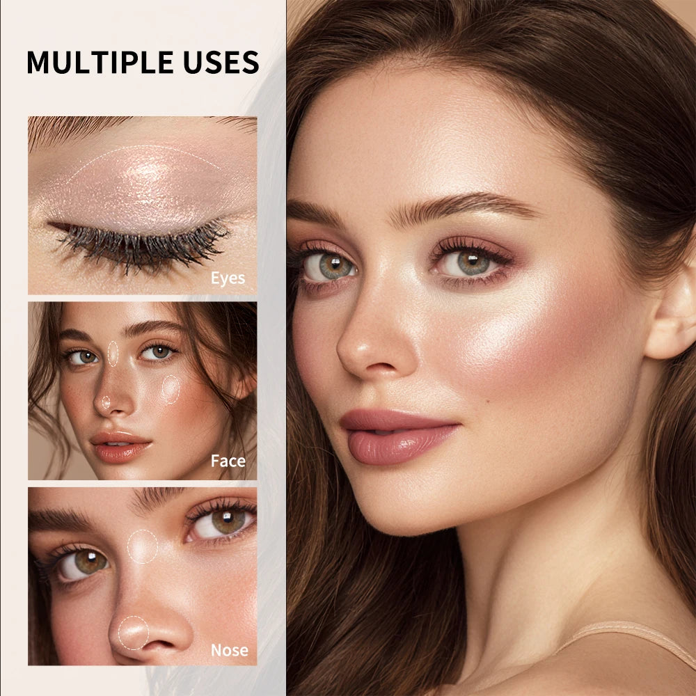 10 Colors Eyeshadow Sticks Long Lasting Waterproof Shimmer Glitter And Matte High Pigmented Eyeshadow Pencil Crayon Makeup Oasis Select