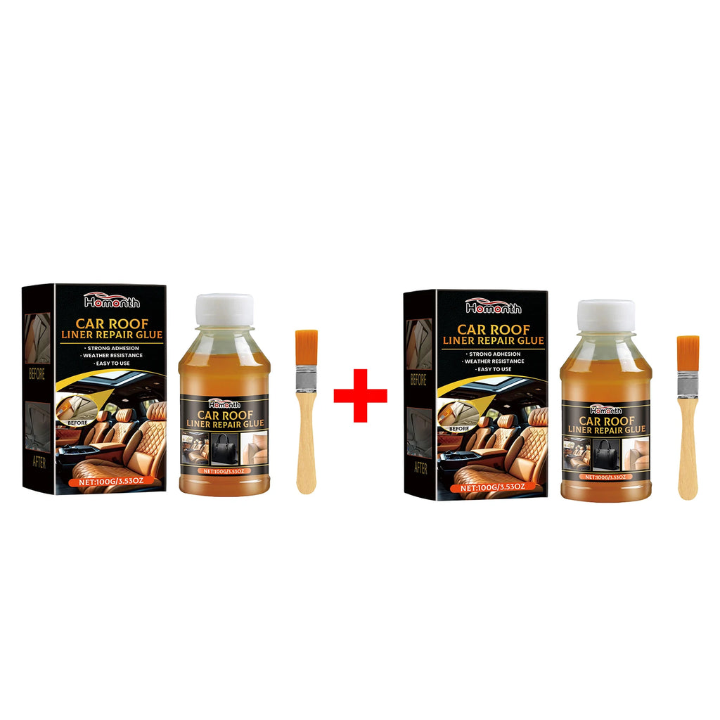 Car Roof Liner Adhesive Car Roof Fabric Glue Auto Front Rear Window Edge Sealing Strips Waterproof Dustproof Protector Oasis Select 2pcs