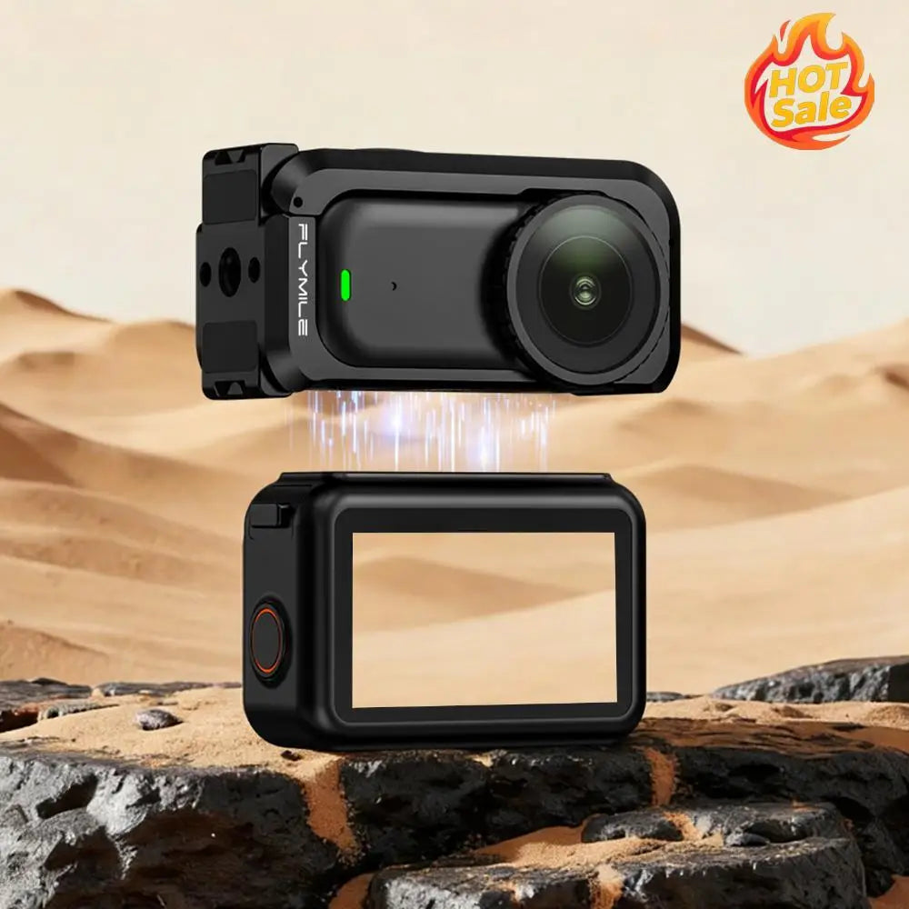 For DJI Osmo Nano Aluminum Alloy Protective Cage Shockproof Action Camera Rabbit Cage Anti-Scratch Magnetic Quick Release Mount Oasis Select