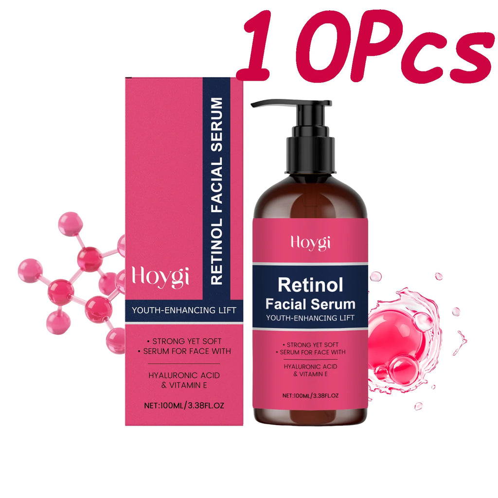 Hoygi Retinol Face Serum – Anti-Wrinkle & Firming 100ml Retinol Face Serum Oasis Select 10 x 100ml Boxed