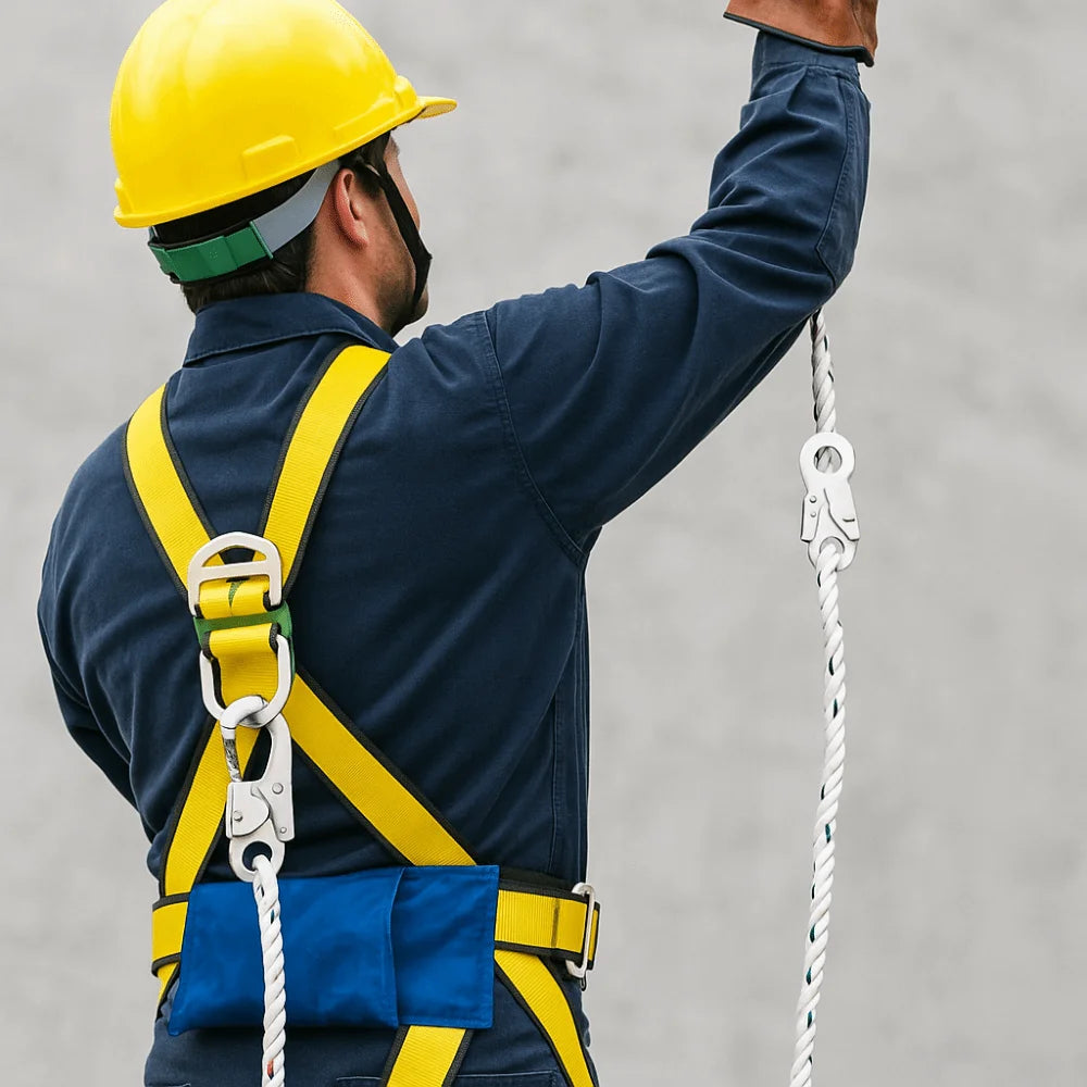 Professional Grade Outdoor Safety Belt Adjustable Quick-Connect Buckle Safety Rope Fall Prevention Rope Hook Rope Lock Set Oasis Select