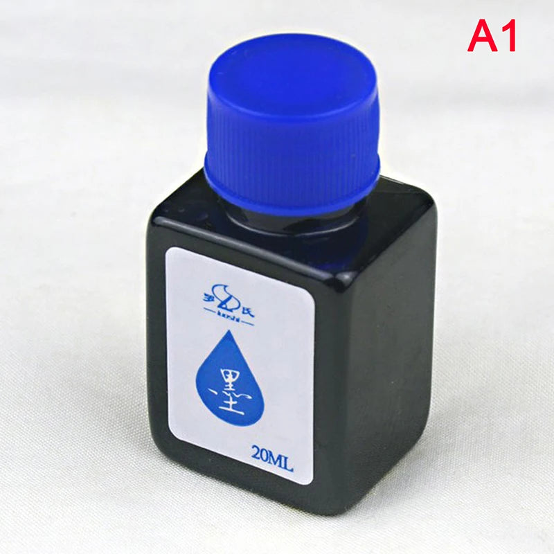 20ml Permanent Instantly Dry Graffiti Oil Marker Pen Refill Ink for Fountain pens Oasis Select blue