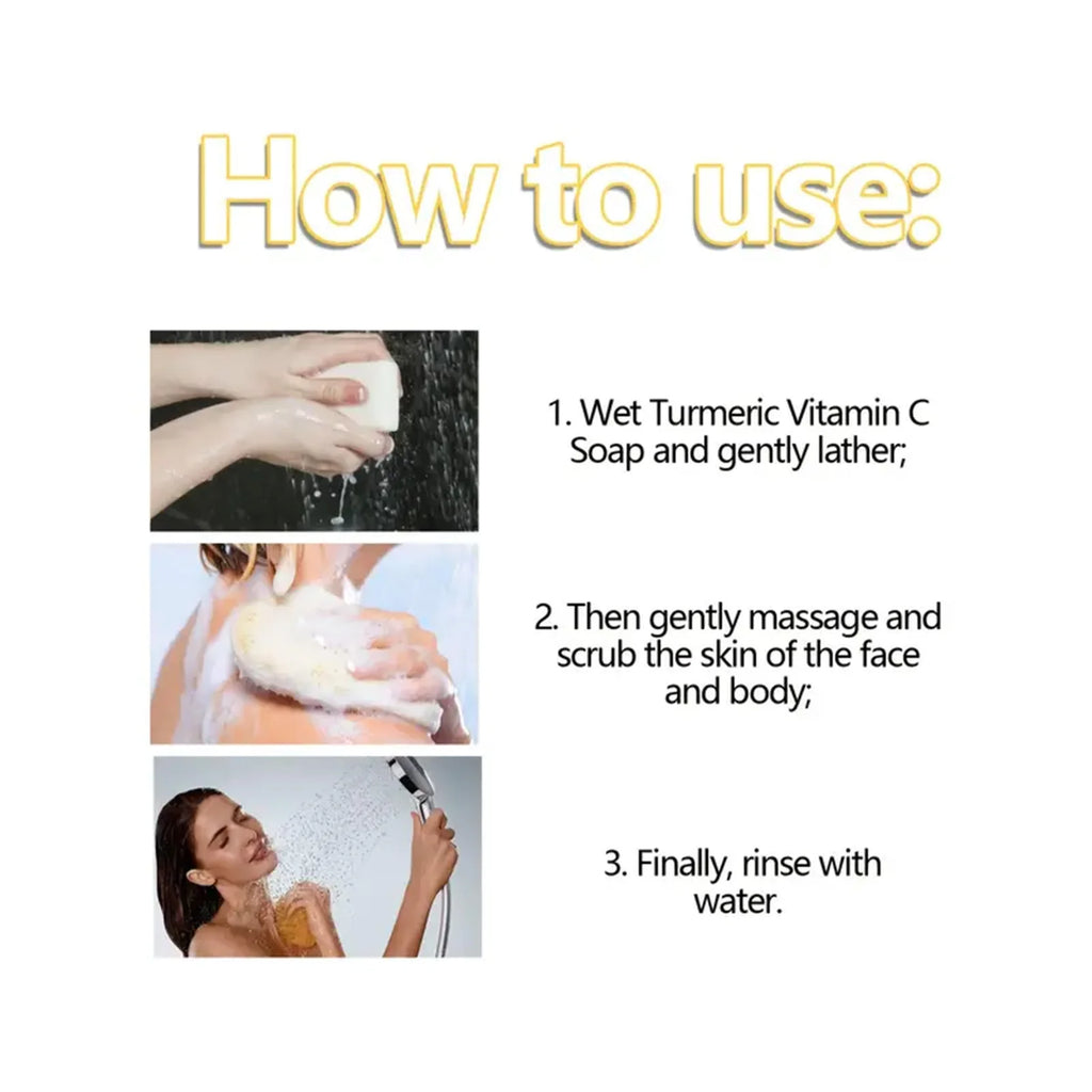 Handmade Turmeric Soap – Brightening & Skin Lightening Bar Brightening Bar Soap Oasis Select