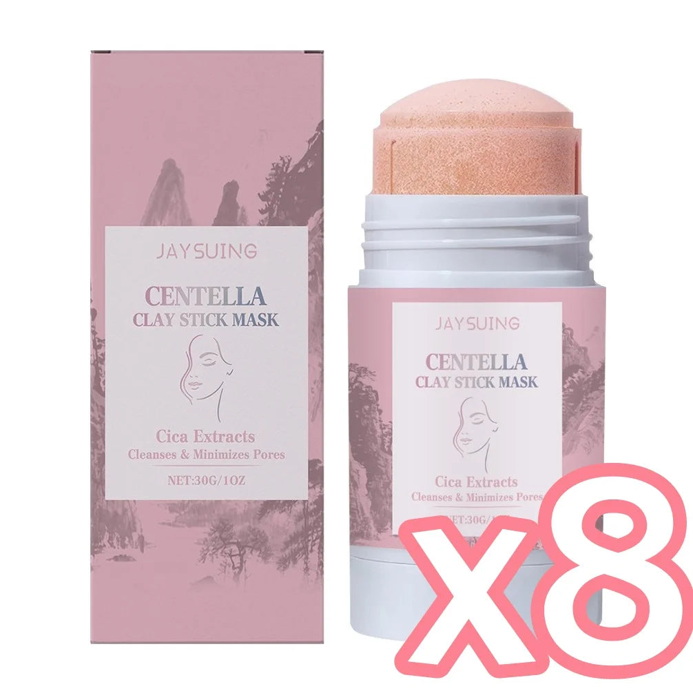 Centella Asiatica Clay Mask Stick – Pore Minimizer & Blackhead Clay Face Mask Oasis Select 30g Boxed x 8
