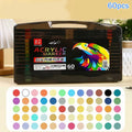 12/24/36/48/60/80PCS Colors Soft Headed Different Color Acrylic Marker Pen, Color Art Graffiti Pen, Waterproof, Opaque Oasis Select A5