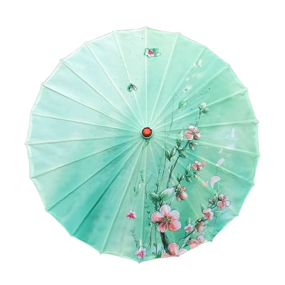 Handmade Chinese Silk Parasol | Decorative Dance Umbrella Decorative Parasol Oasis Select 82cm-Style 13