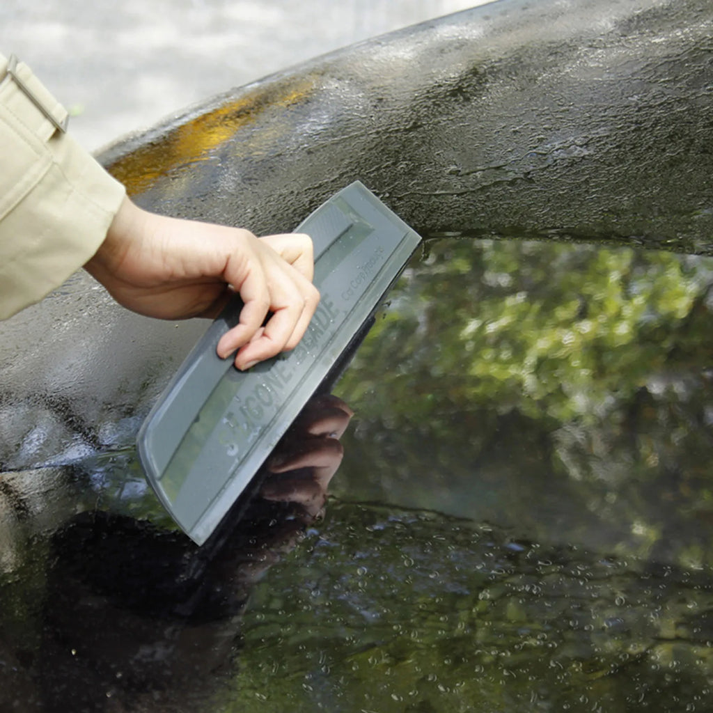 Non-Scratch Silicone Car Squeegee | Streak-Free Window Wiper