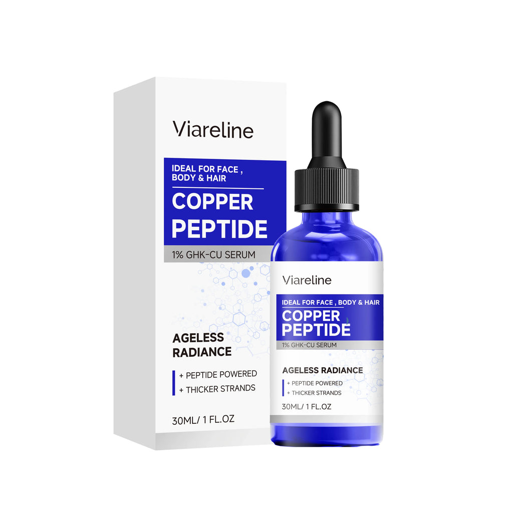 Copper Peptide Essence Hydrating Brightening Essence for Face Body Multi Moisturizing Brightening Soothing Face Skincare Essence Oasis Select 30ml