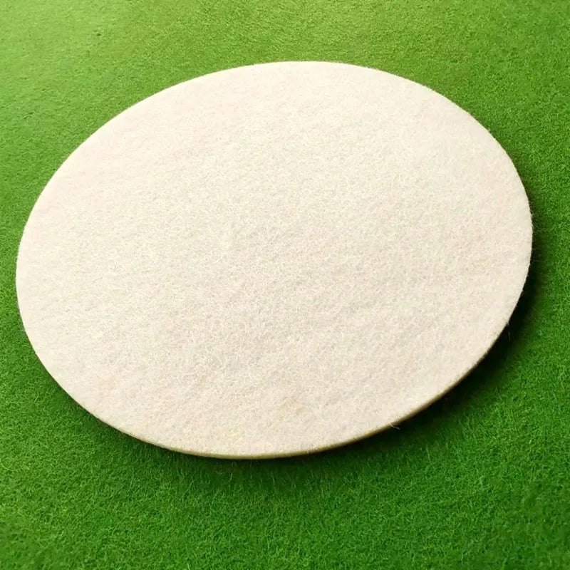 3 inch Wool Felt Polishing Pad for M10 M14 Drill Angle Grinder Glass Stainless Steel Metal Scratch Repair Buffing Wheel Oasis Select