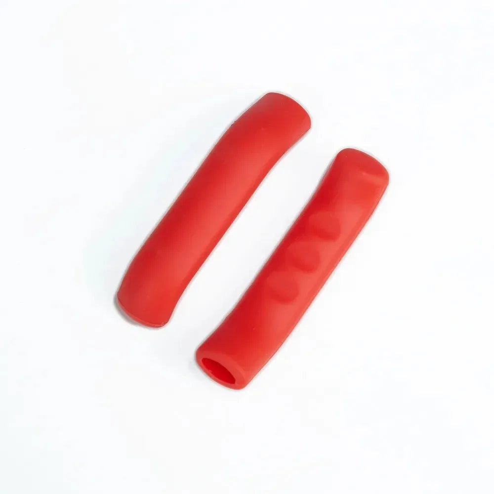 1 4Pairs Bike Brake Lever Protective Silicone Bicycle Grips Handle