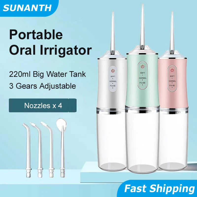 2026 Hot Sale！Oral Irrigator Dental Water Jet Flosser Appliance Pick Floss Dentistry Mouth Washing Machine Teeth Cleaning Tools Oasis Select