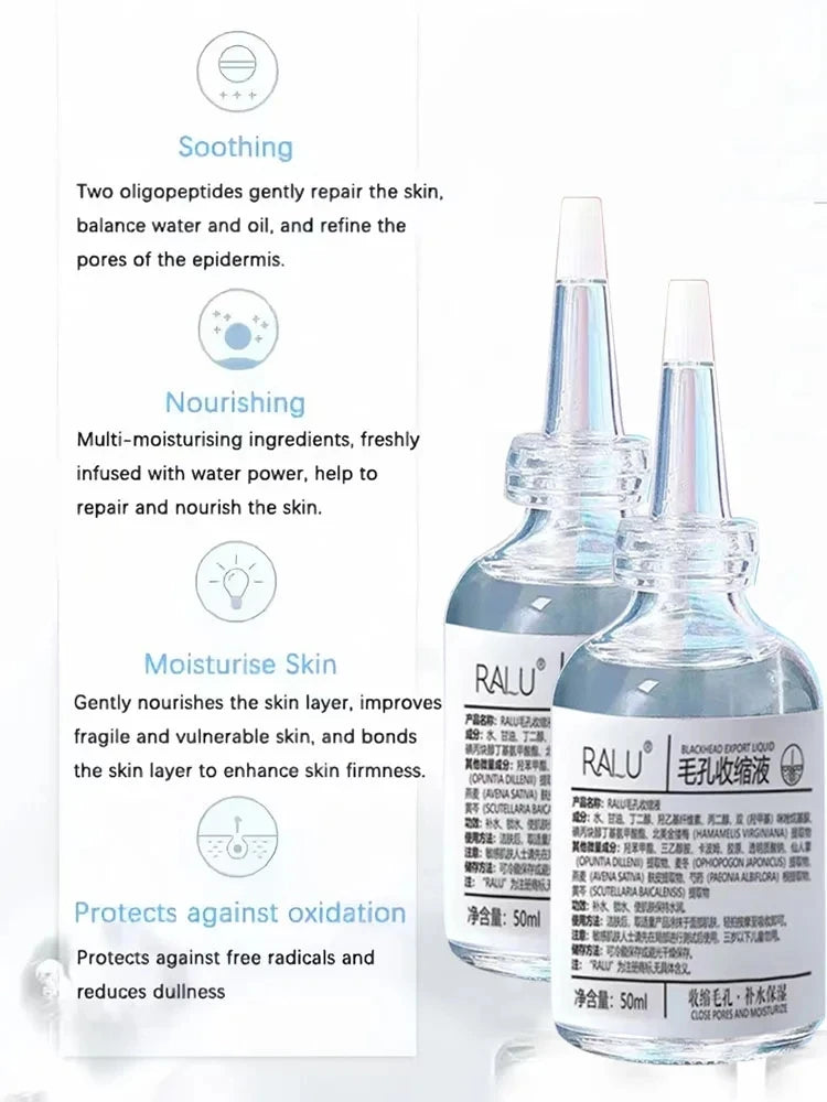 Pore-Minimizing Face Serum 2×50ml – Hydrate & Oil Control