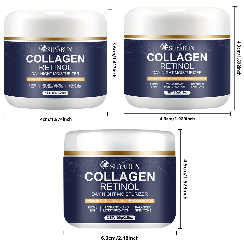 Collagen Retinol Moisturizer – Vitamin C & Niacinamide Cream