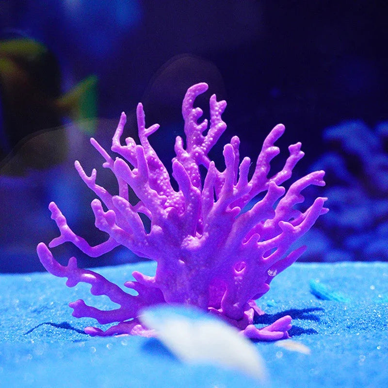 Coralline Artificial Fish Tank Decorations Aquarium Artificial PVC Plants Coral Ornaments Aquarium Landscape Aquarium Oasis Select