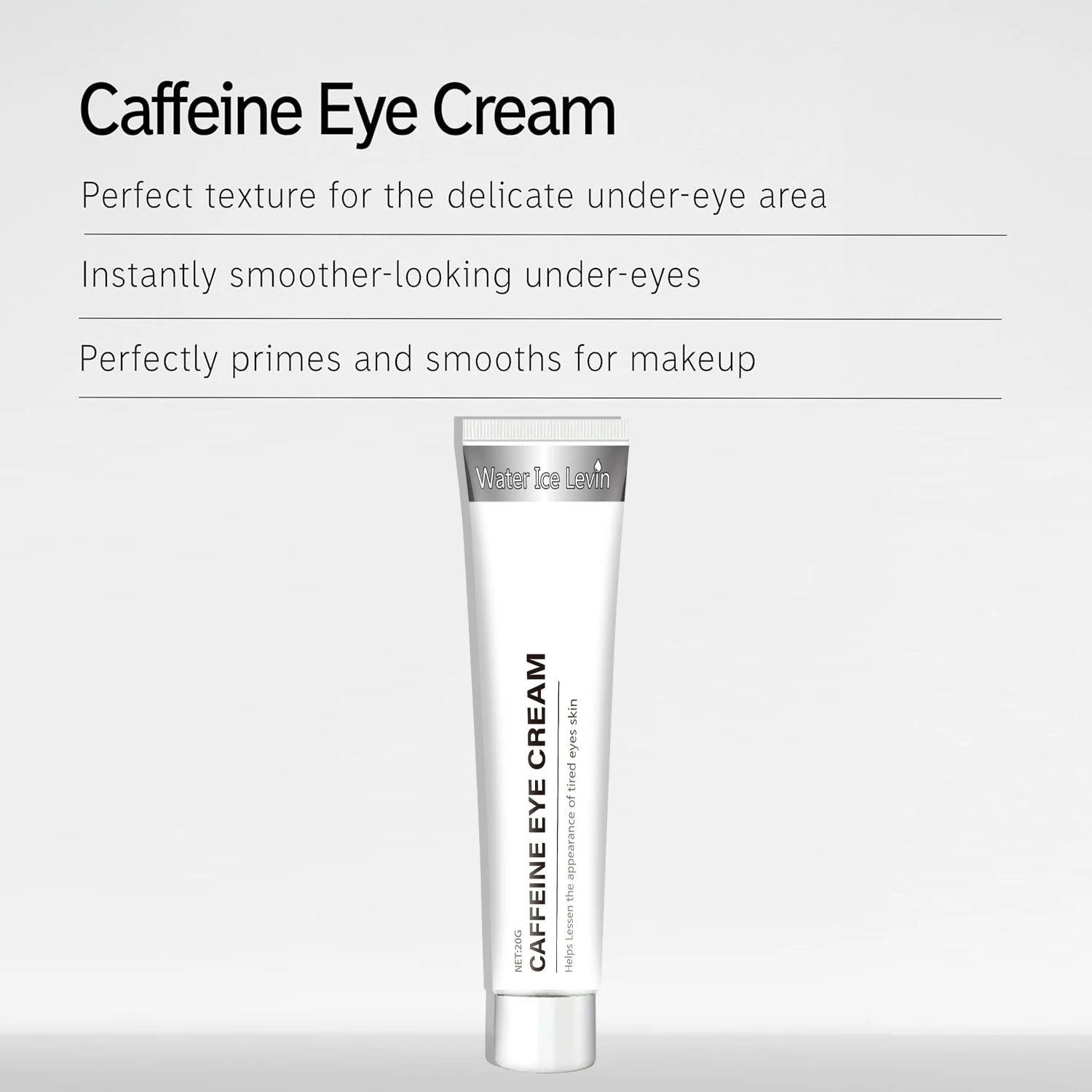 Caffeine Eye Cream Helps Reduce Fatigue and Improve the Appearance of Tired Eyes and Skin Oasis Select