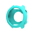Silicone Case Cover for Garmin Forerunner 55 & 158 | Clear Bumper Smartwatch Case Cover Oasis Select Teal Green