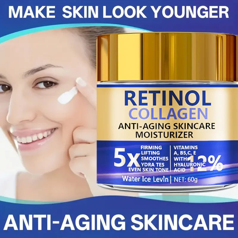 Retinol & Collagen Face Cream 60g | Firming Moisturizer Face Moisturizer Cream Oasis Select