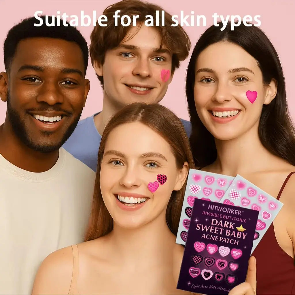 48/120 water-based acne patches, effectively covering acne and blemishes, suitable for music festival party performances Oasis Select