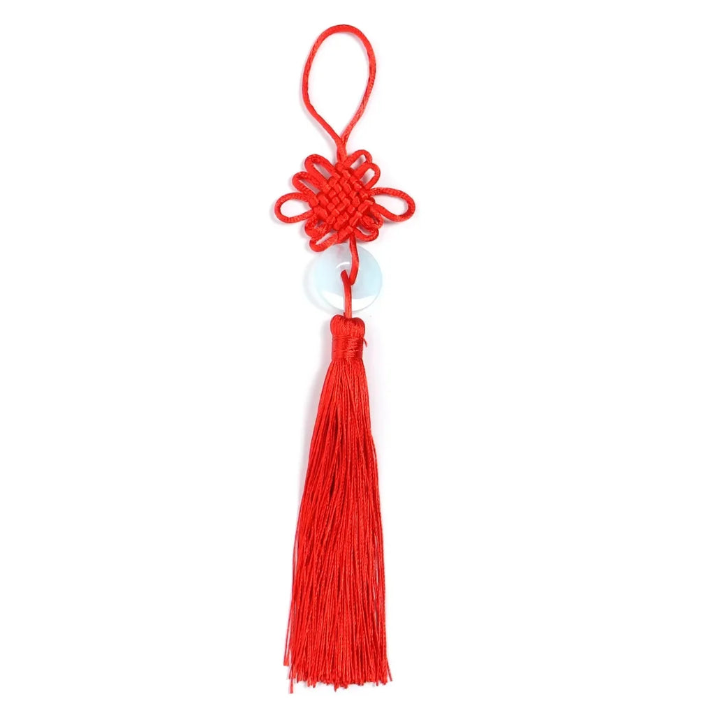 Chinese Knot Silk Tassel Pendant | Lunar New Year Décor Gift