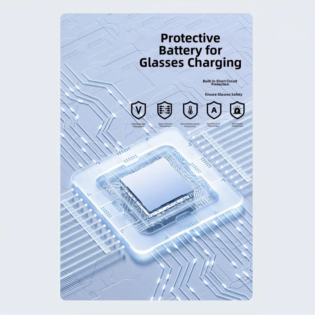 USB-C Charging Adapter For Rokid AI Glasses Smart Glasses Magnetic Adapter Dock Station Intelligent Glasses Accessories Oasis Select