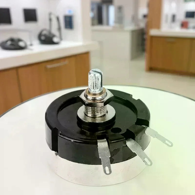 WX200 High Power 15W Single-turn Double-wire Wound Potentiometer 8 Ohm 8Ω Shaft Length 15MM Audio Attenuator Oasis Select