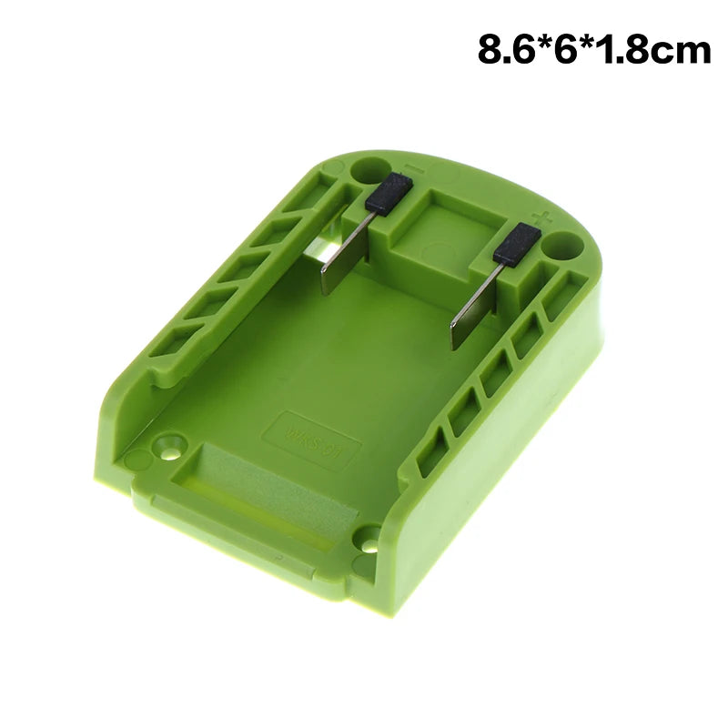 Universal DIY Battery Case Adapter Connector 18V Lithium Battery Converter Base Electric Power Tools Accessories Oasis Select A7