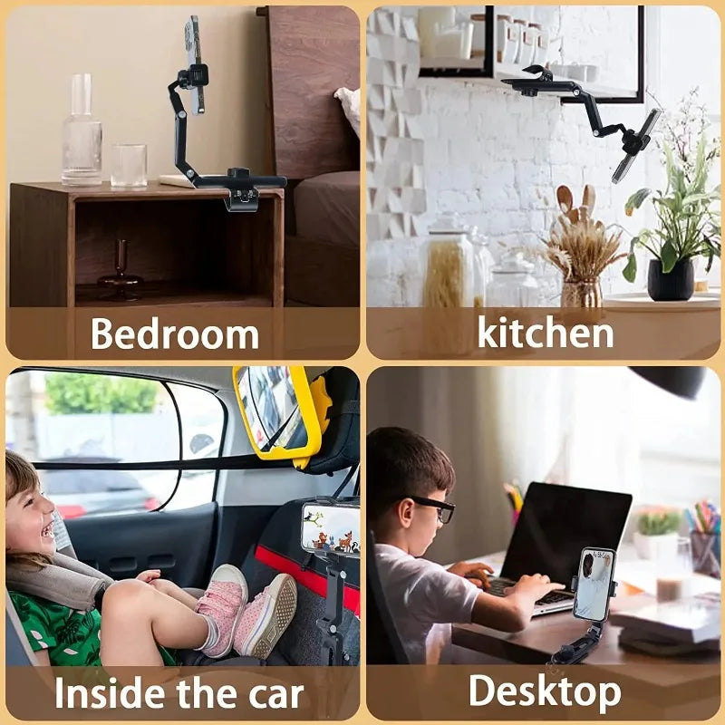 1pcs Sun Visor Navigation Phone Holder Rotatable Portable Direct View Type Car Universal Navigation Holder Oasis Select