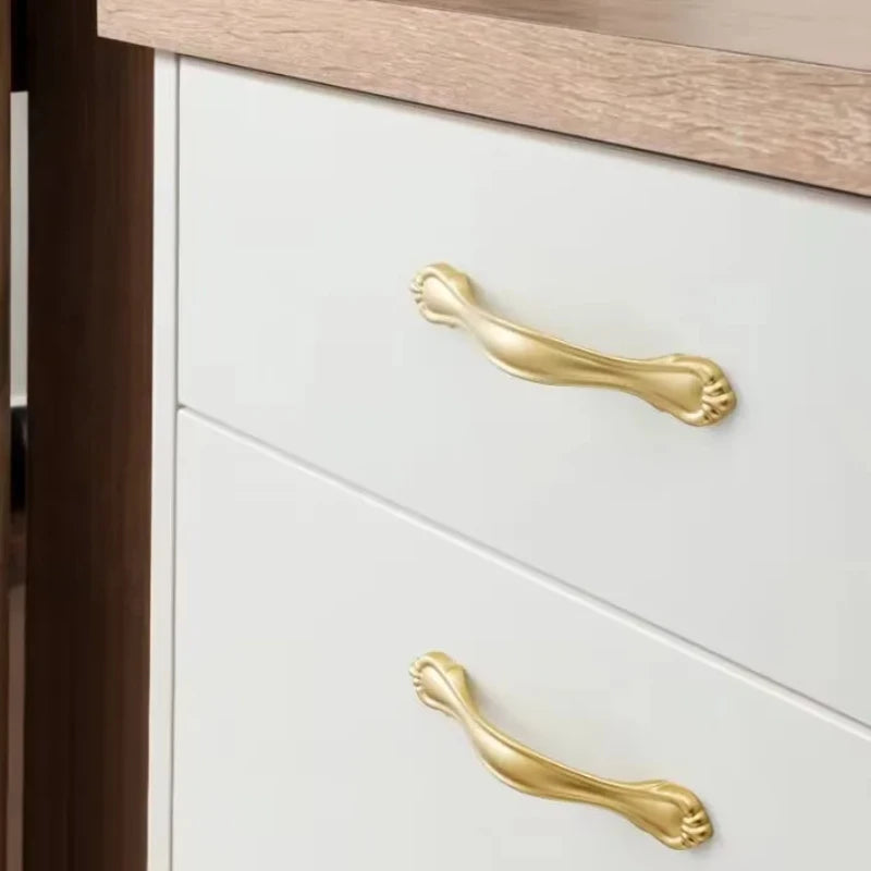 Handles Drawer Cabinet Furniture Kitchen Handles for Cabinet Knob Door Drawer Furniture Kitchen Knob Golden Simplicity Hardware Oasis Select