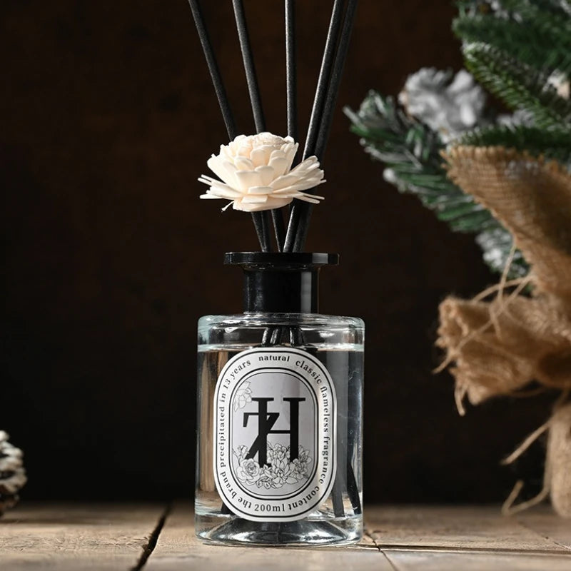 Flameless Home Fragrance Zuohe Hilton Shangri-La Freesia Lavender Aromatherapy Oil with Reed Diffuser Stick Liquid Air Freshener Oasis Select