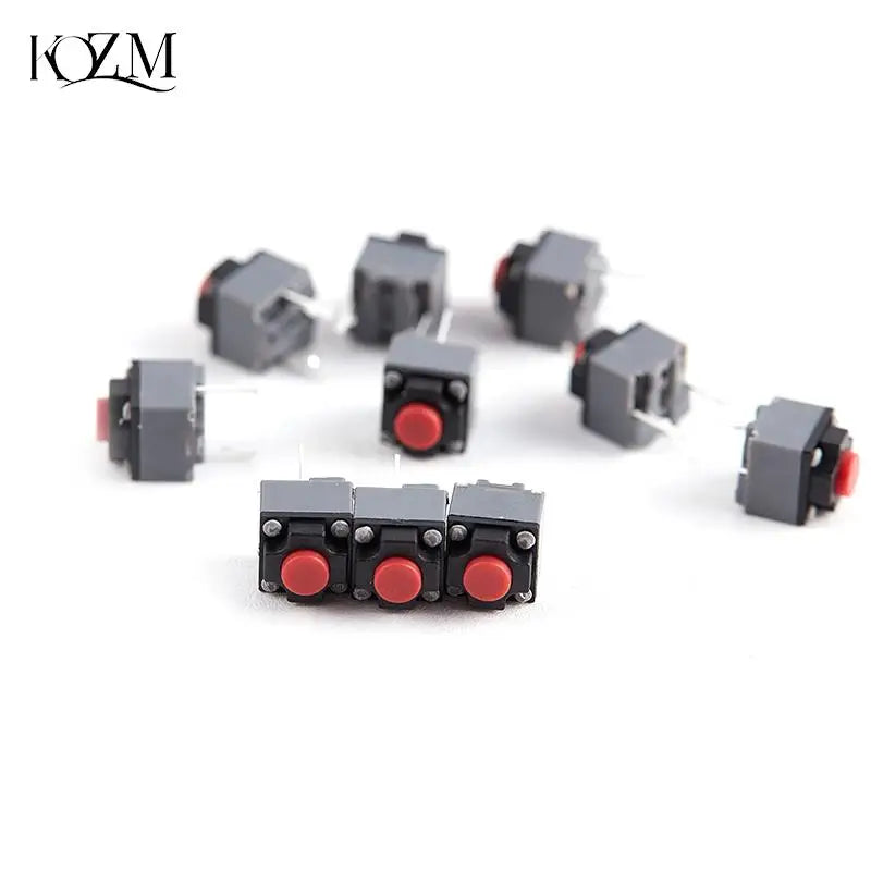 10pcs Kailh Silent Micro Switch 6×6×7.3mm | Mouse Button Repair