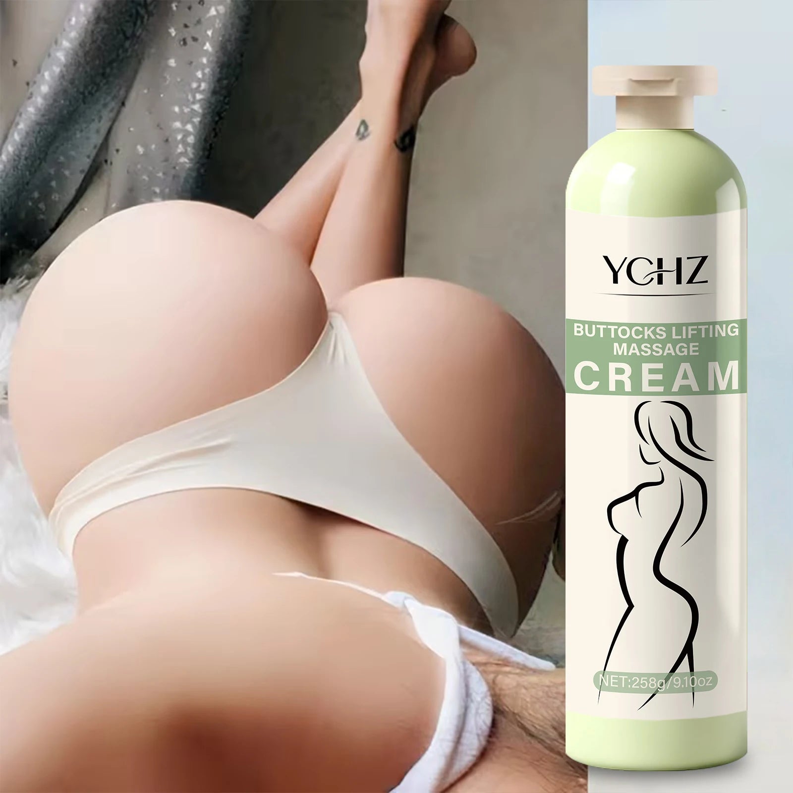 Collagen & Hyaluronic Acid Butt Firming Cream 258g | All Skin