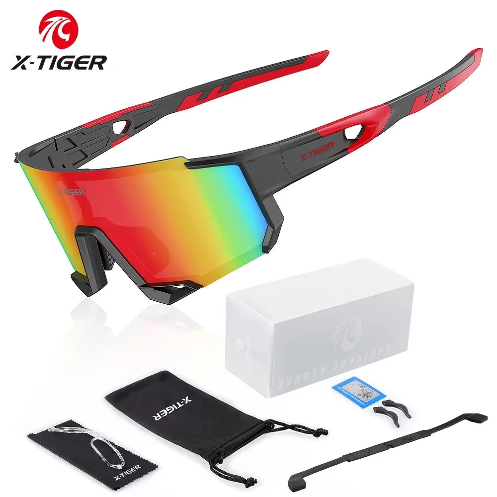 X-TIGER Color Polarized Cycling Glasses Men Women Sports Sunglasses Road MTB Bike Bicycle Riding Protection Goggles Eyewear Oasis Select