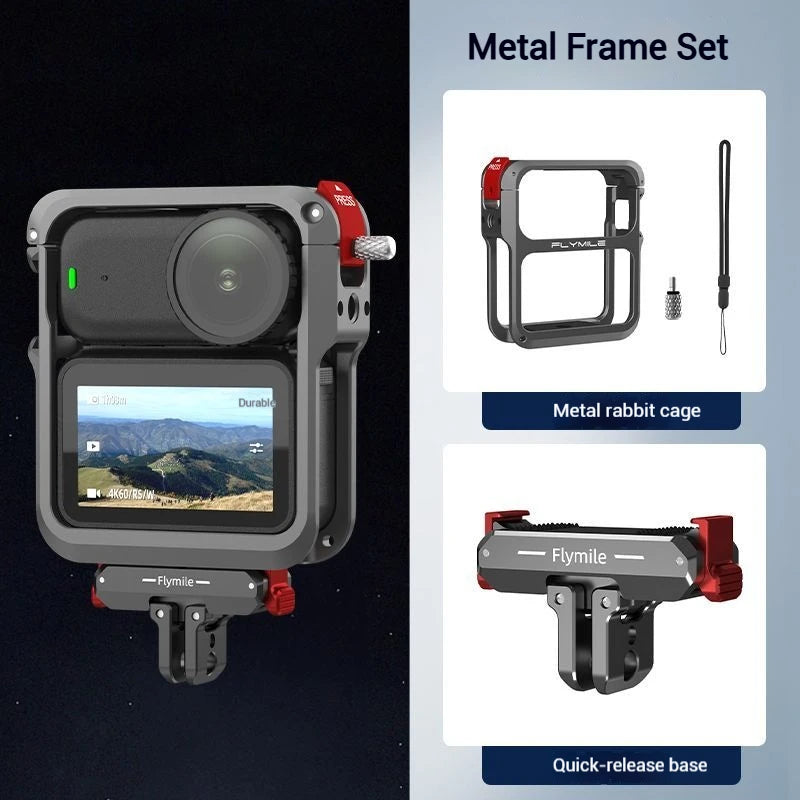 DJI Osmo Nano Aluminum Cage | Cold Shoe & Quick Release