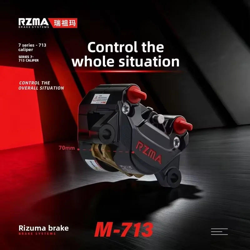 RZMA New Ruizuma M713 Small Crab Rear Caliper Universal High Temperature Performance Brake Oasis Select