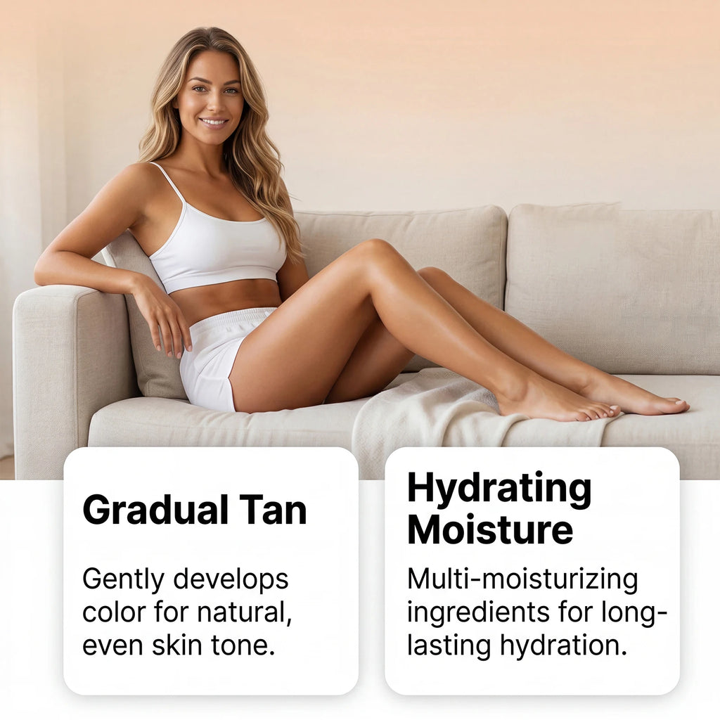 Hydrating Tanning Mist Self Tanning Spray Sunless Tanner Natural Glow Streak Free Fast Drying Moisturizing Long Lasting 100ml Oasis Select