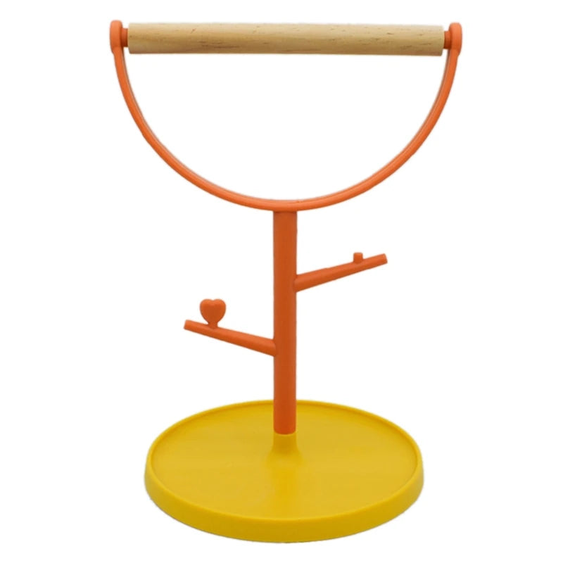 Cute Small Bird Perch Bird Play Stand Training Parrot Playstand Portable Bird Cage Toys for Cockatiels Conures Paraket Oasis Select